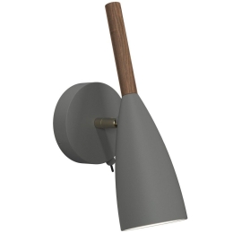 Φωτιστικό Τοίχου Pure 7,5x17x26cm GU10 Grey Dftp