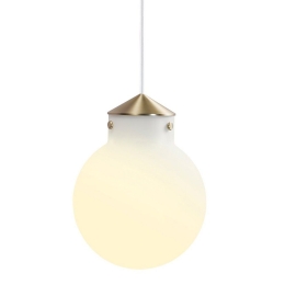 Φωτιστικό Οροφής Κρεμαστό Raito 22 22,5x29,1x300cm E27 White-Brass Dftp