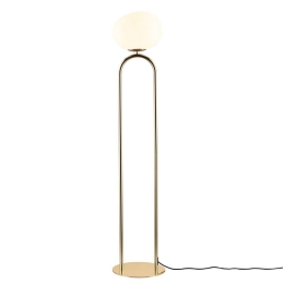 Φωτιστικό Δαπέδου Shapes 27x135cm E27 Brass Dftp