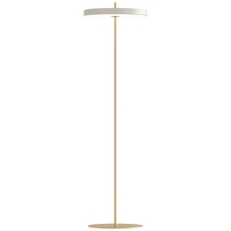 Φωτιστικό Δαπέδου Asteria 2337 Φ43x150,7cm Dim Led 1100lm 24W 3000K White-Brass Umage