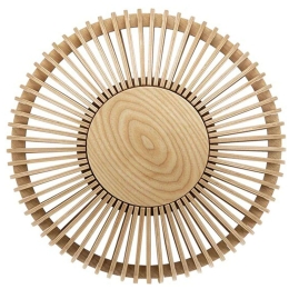 Φωτιστικό Τοίχου - Οροφής Clava 2381 Φ35x16,4cm 1xE27 15W Oak Umage