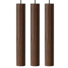 Φωτιστικό Οροφής Chimes Cluster 2231 Φ3,4x22cm 3xLed 220lm 2W 3000K Dark Oak Umage