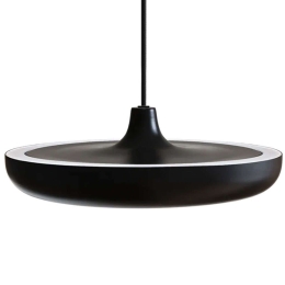 Φωτιστικό Οροφής Cassini 2360 Φ40x11cm Led 1000lm 16W 3000K Black Umage