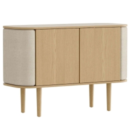 Μπουφές Treasures Horizons S 5622C710-02 109x43x75cm Oak-Sand Umage Ατσάλι,Ξύλο