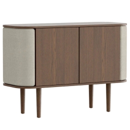 Μπουφές Treasures Horizons S 5774C711-02 109x43x75cm Dark Oak-Sand Umage Ατσάλι,Ξύλο
