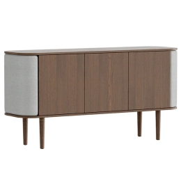 Μπουφές Treasures Horizons S 5775C711-03 150x43x75cm Dark Oak-Light Grey Umage Ατσάλι,Ξύλο