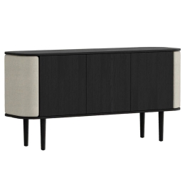 Μπουφές Treasures Horizons S 5107C709-02 150x43x75cm Black Oak-Sand Umage Ατσάλι,Ξύλο