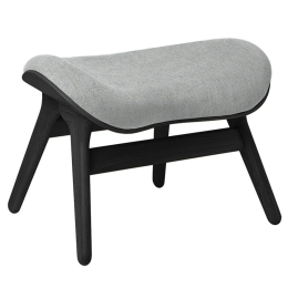 Σκαμπό ACP Ottoman Horizons S 5105C703-03 63x50x43cm Black Oak-Light Grey
