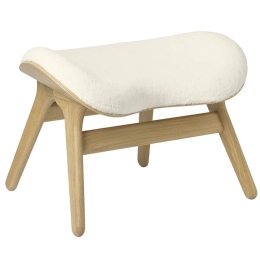 Σκαμπό Ottoman Teddy Bear 5573C5573-6 63x50x43cm Oak-White Umage