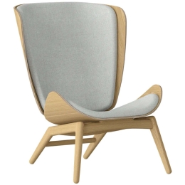 Πολυθρόνα The Reader Horizons S 5502C702-03 78x91x105cm Oak-Light Grey Umage