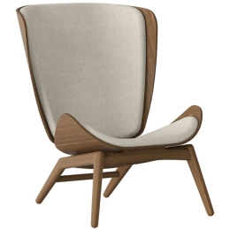 Πολυθρόνα The Reader Horizons S 5701C702-02 78x91x105cm Dark Oak-Sand Umage