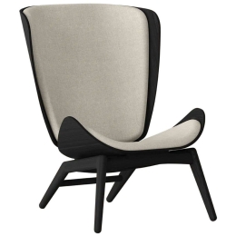 Πολυθρόνα The Reader Horizons S 5103C702-02 78x91x105cm Black Oak-Sand Umage