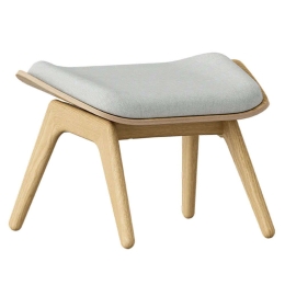 Σκαμπό The Reader Ottoman 5583NC705-03 60x46x42cm Oak-Light Grey Umage