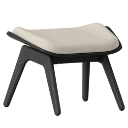 Σκαμπό The Reader Ottoman 5116NC705-02 60x46x42cm Black Oak-Sand Umage