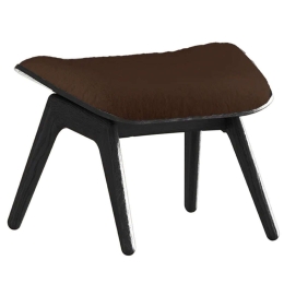 Σκαμπό The Reader Teddy Bear Ottoman 60x46x42cm Black Oak-Brown Umage