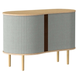 Μπουφές Audacious Horizons S 5600C706-03 100x50x67cm Oak-Light Grey Umage Polyester,Ξύλο