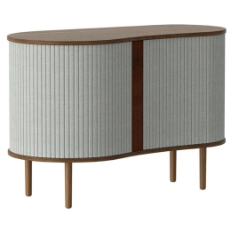 Μπουφές Audacious Horizons S 5800C706-03 100x50x67cm Dark Oak-Light Grey Umage Polyester,Ξύλο