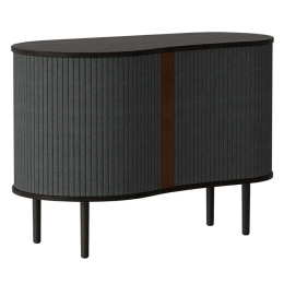 Μπουφές Audacious Horizons S 5111C706-04 100x50x67cm Black Oak-Dark Grey Polyester,Ξύλο