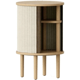 Τραπεζάκι Βοηθητικό Audacious Horizons S 5603C708-02 Φ38x59,3cm Oak-Sand Umage
