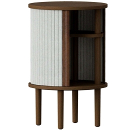Τραπεζάκι Βοηθητικό Audacious Horizons S 5803C708-03 Φ38x59,3cm Dark Oak-Light Grey Umage