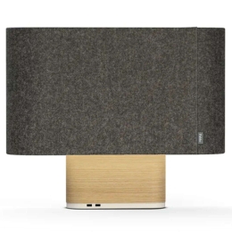 Φωτιστικό Επιτραπέζιο Belmont 10726 55,8x17x44cm 2xE26 30W Oak-Anthracite Pablo Designs