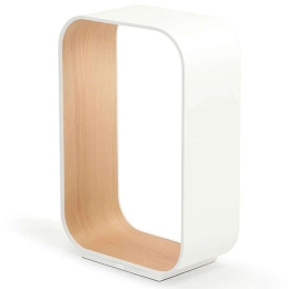 Φωτιστικό Επιτραπέζιο Με Usb Contour SM 10228 30,5x15x44,5cm Dim Led 780lm 8W 3000K White-Oak Pablo Designs