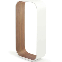 Φωτιστικό Επιτραπέζιο Με Usb Contour LG 10235 33x15x63,5cm Dim Led 780lm 8W 3000K White-Walnut Pablo Designs