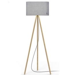 Φωτιστικό Δαπέδου Belmont 10695/10696 64,6x17x158,8cm 2xE26 30W Grey-Oak Pablo Designs