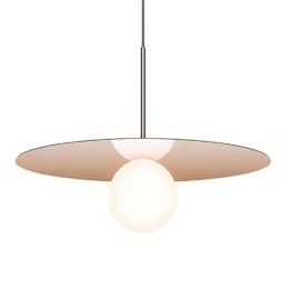 Φωτιστικό Οροφής Bola Disc 22 10682 55,9x15,2cm Dim Led 1100lm 12W Rose Gold Pablo Designs