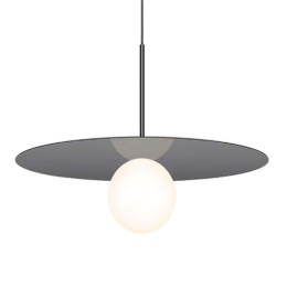 Φωτιστικό Οροφής Bola Disc 22 10681 55,9x15,2cm Dim Led 1100lm 12W Dark Grey Pablo Designs