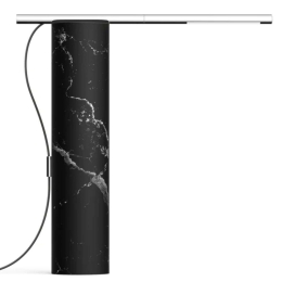Φωτιστικό Επιτραπέζιο T.O 10753 7,5x33x33cm Dim Led 300lm 4,5W 3000K Marble Black-Chrome Pablo Designs