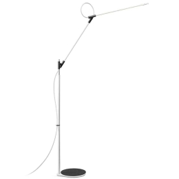 Φωτιστικό Δαπέδου Superlight 10214 52,7/83,2x119,5cm Dim Led 700lm 8,5W 3000K White-Charcoal Pablo Designs