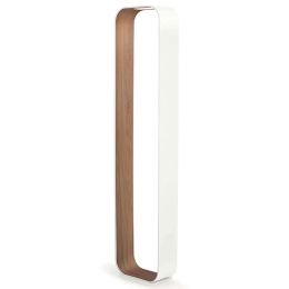 Φωτιστικό Δαπέδου Contour 10223 28x20x152,5cm Dim Led 1800lm 21,5W 3000K White-Walnut Pablo Designs