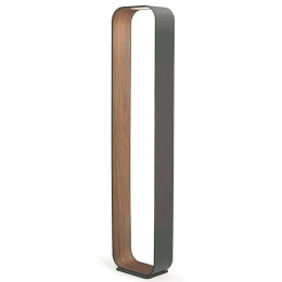 Φωτιστικό Δαπέδου Contour 10221 28x20x152,5cm Dim Led 1800lm 21,5W 3000K Graphite-Walnut Pablo Designs