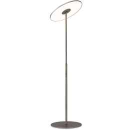 Φωτιστικό Δαπέδου Με Usb Circa 10164 40,5x132cm Dim Led 800lm 11,5W 2700K Graphite Pablo Designs