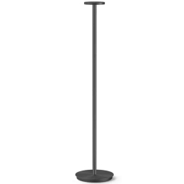 Φωτιστικό Δαπέδου Επαναφορτιζόμενο Luci 10744 27x104cm Dim Led 350lm 5,3W Black Pablo Designs