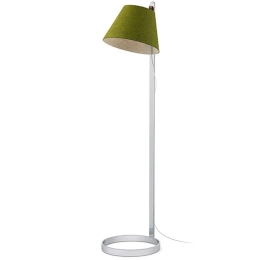 Φωτιστικό Δαπέδου Lana 10244 35,5x140cm Dim Led 350lm 5,5W 3000K Grey Moss-Chrome Pablo Designs