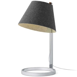 Φωτιστικό Επιτραπέζιο Lana LG 10268/10434 33x63,5cm Dim Led 350lm 5,5W 3000K Grey Anthracite-Chrome Pablo Designs