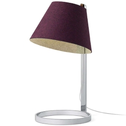 Φωτιστικό Επιτραπέζιο Lana LG 10271/10434 33x63,5cm Dim Led 350lm 5,5W 3000K Grey Plum-Chrome Pablo Designs