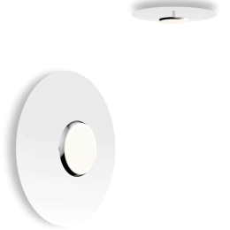 Φωτιστικό Τοίχου - Οροφής Sky 18 10764/10572 46x10cm Dim Led 1250lm 18W Aluminium-White Pablo Designs