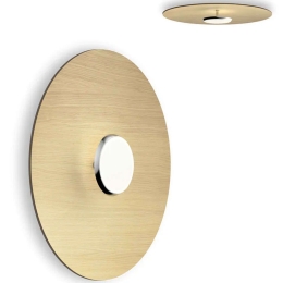 Φωτιστικό Τοίχου - Οροφής Sky 24 10764/10585 61x10cm Dim Led 1250lm 18W Aluminium-Oak Pablo Designs