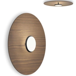 Φωτιστικό Τοίχου - Οροφής Sky 24 10764/10586 61x10cm Dim Led 1250lm 18W Black-Walnut Pablo Designs