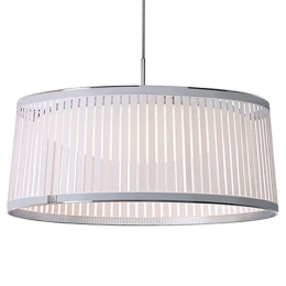 Φωτιστικό Οροφής Solis Drum 24 10295 61x25,4cm Dim Led 2500lm 35W 2700K White Pablo Designs