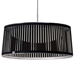 Φωτιστικό Οροφής Solis Drum 24 10296 61x25,4cm Dim Led 2500lm 35W 2700K Black Pablo Designs