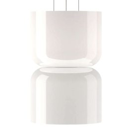 Φωτιστικό Οροφής Totem Shades B/B 10832/10835/10835 33x51cm Dim Led 1800lm 18W White Pablo Designs