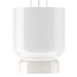 Φωτιστικό Οροφής Totem Shades C/A 10832/10836/10834 38x46,5cm Dim Led 1800lm 18W White Pablo Designs