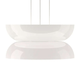 Φωτιστικό Οροφής Totem Shades D/D 10832/10837/10837 43,2x17,7cm Dim Led 1800lm 18W White Pablo Designs