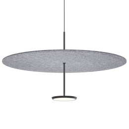 Φωτιστικό Οροφής Sky Sound 32 10570/10581 81x44,4cm Led 1250lm 18W Black-Grey Pablo Designs