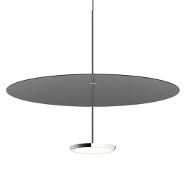 Φωτιστικό Οροφής Sky Dome 24 10570/10573 61x44,4cm Led 1250lm 18W Aluminium-Black Pablo Designs