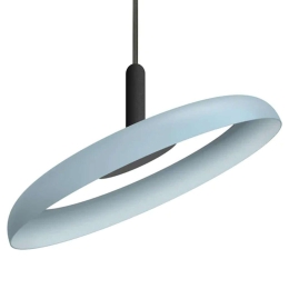 Φωτιστικό Οροφής Nivél 15 10781 38x14cm Dim Led 500lm 10,5W 2700K Light Blue-Black Pablo Designs
